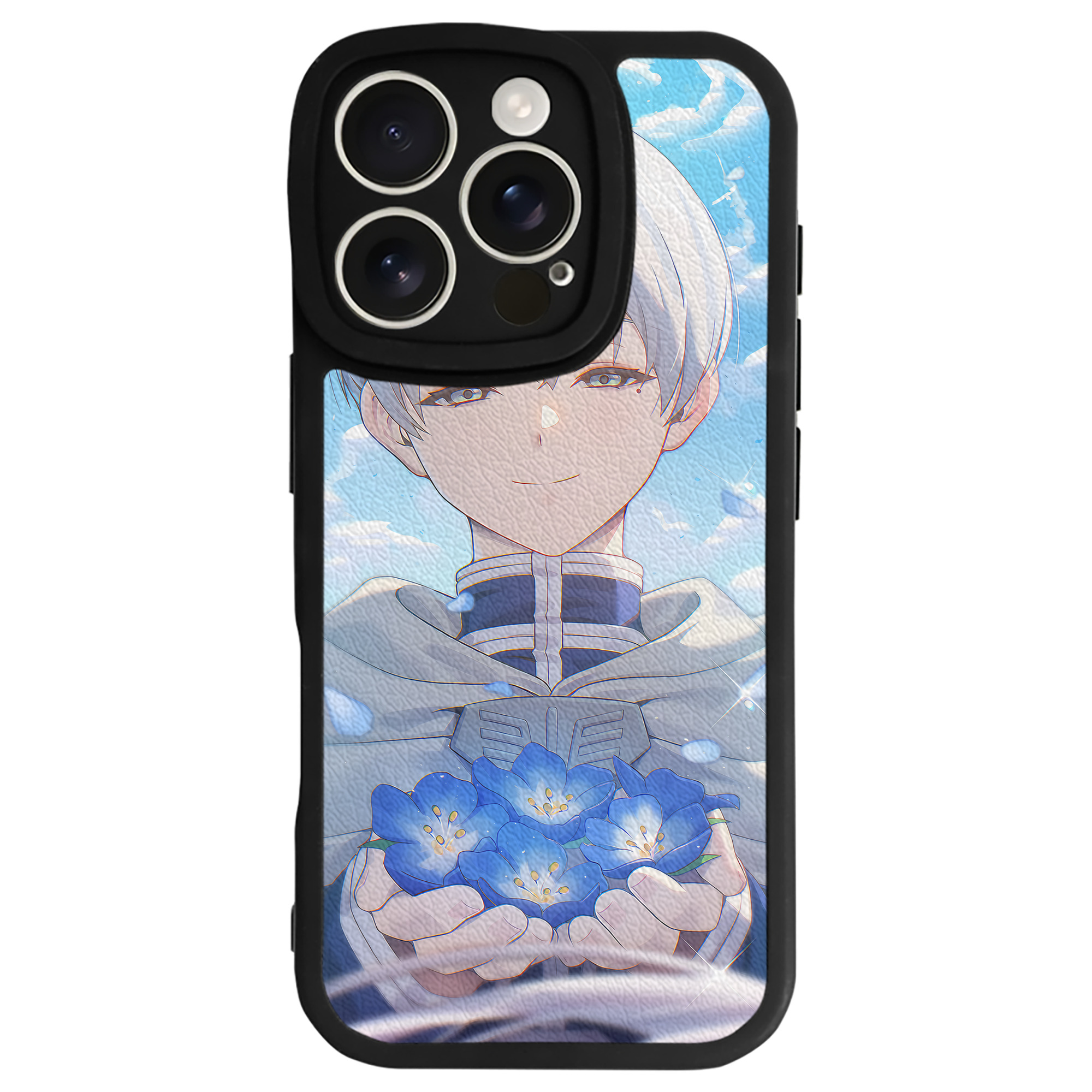 （画像用） 葬送のフリーレン Frieren 【iPhone 16シリーズ対応】シリコンスマホケース（レザー調） 材質：シリコン